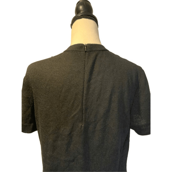 St. John Black Santana Knit Shell Size S - Picture 5 of 9